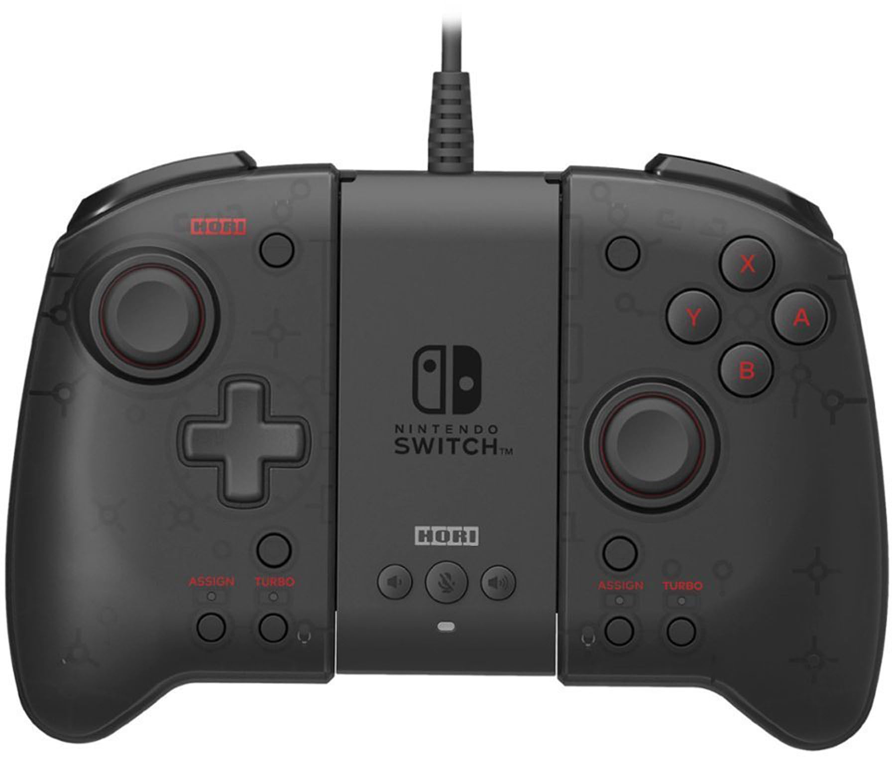 hori USB Split Pad Pro (Noir + Support) pour Nintendo Switch hori USB Split Pad Pro (Noir + Support) pour Nintendo Switch